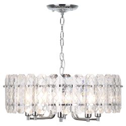 Люстра Rivoli Whitney 1050-308 8 х Е14 40 Вт хрусталь | Rivoli