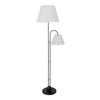 Торшер Arte Lamp ALEA A5068PN-2BK, 2хE27