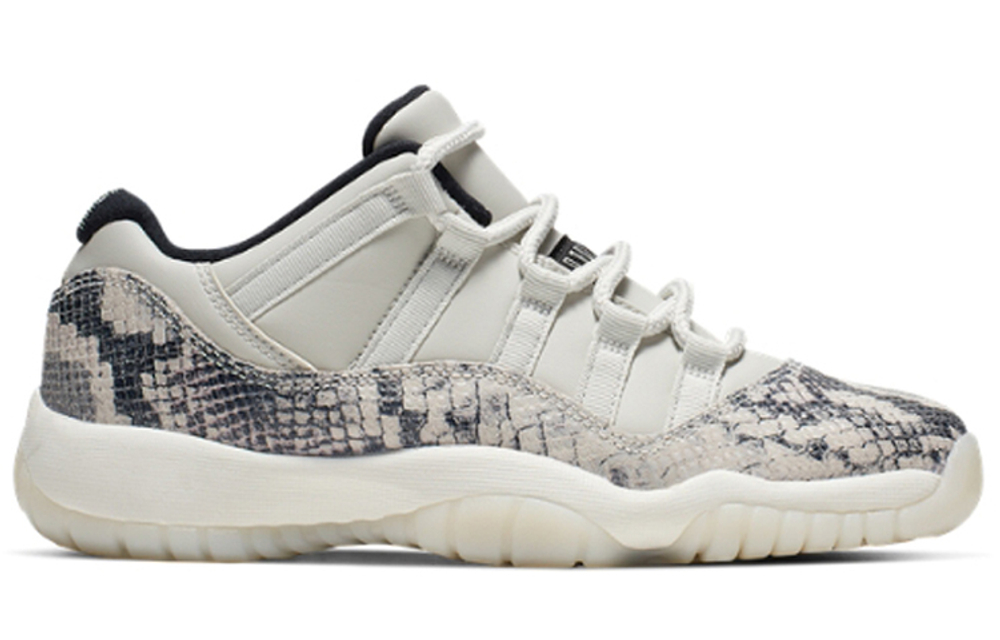 Jordan 11 Retro Low "Snake Light Bone" GS