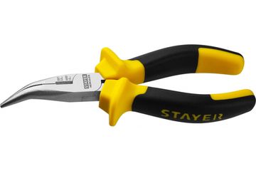 Тонкогубцы STAYER изогнутые 160 мм