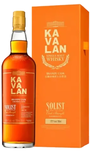 Виски Kavalan Solist Brandy Single Cask Strength Single Malt Whisky, 0.7 л