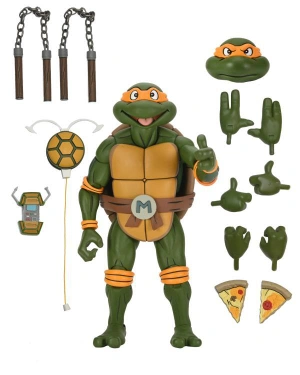 Фигурка NECA - Teenage Mutant Ninja Turtles - Giant Size Michelangelo 1:4 - 45 см