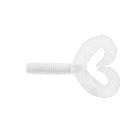 Твистер Helios Credo Double Tail 1,96"/5 см White 10шт. (HS-27-001)