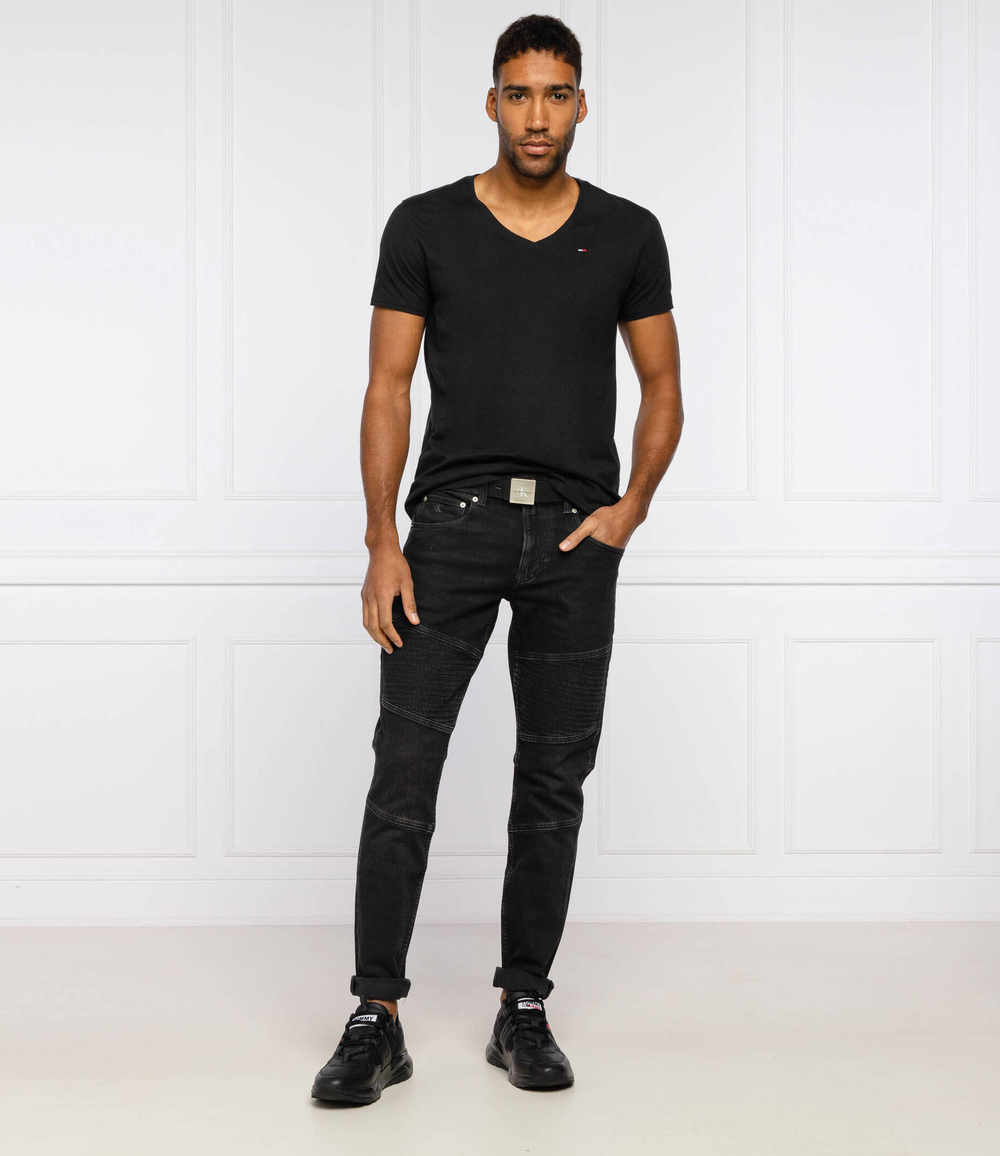 футболка tjm original jersey Tommy Jeans - черный(DM0DM04410)