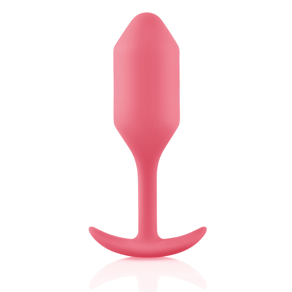 b-Vibe Snug Plug 2 - Анальная пробка для ношения