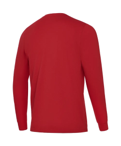 Футболка баскетбольная с длинным рукавом DIVISION PerFormDRY Pre-Match Longsleeve Jersey, красный