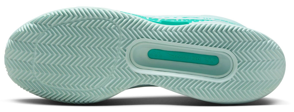 Женские Кроссовки теннисные Nike Zoom Court Pro Clay - jade ice/white/clear jade