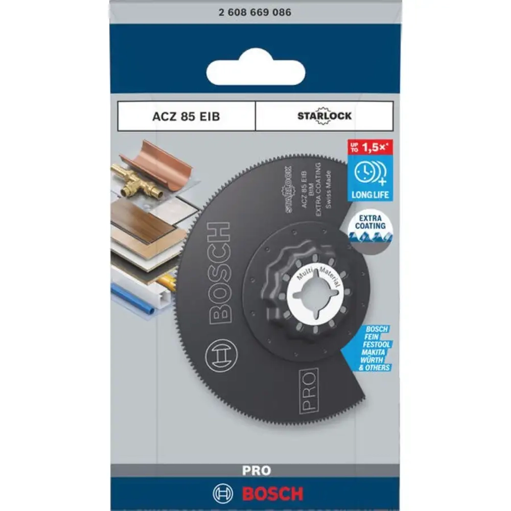 Сегментированный пильный диск PRO ACZ 85 EIB 85 мм BOSCH 2608669086