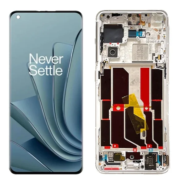 Дисплей для OnePlus 10 Pro AMOLED в сборе с тачскрином на рамке (Black)