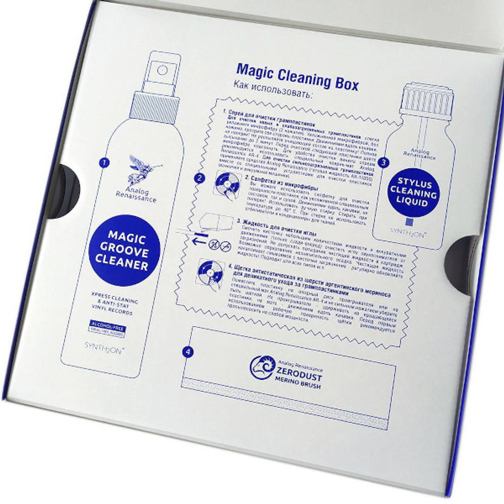 Набор Для Ухода За Винилом (Analog Renaissance Magic Cleaning Box)