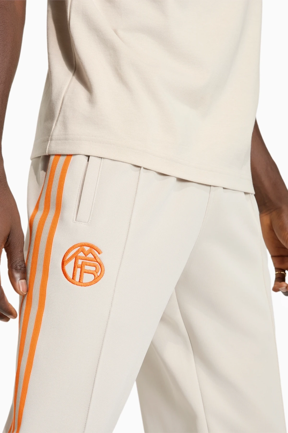 Штаны adidas FC Bayern 25/26 Originals Track - бежевый