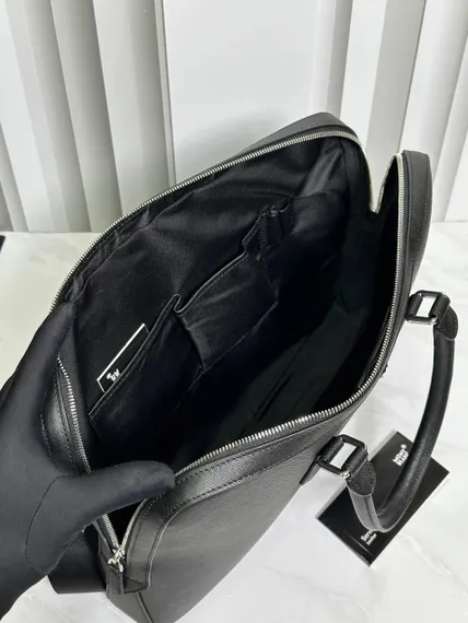 Портфель для документов MONTBLANC Sartorial черная