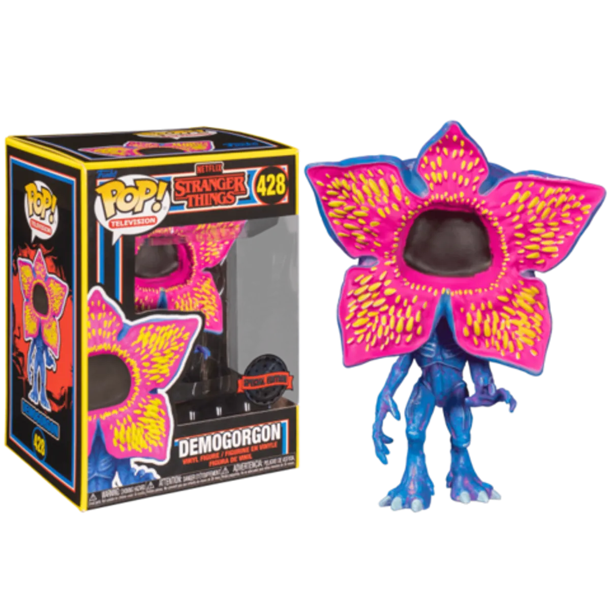 Funko POP! Stranger Things: Demogorgon (Blacklight Exc) (428)