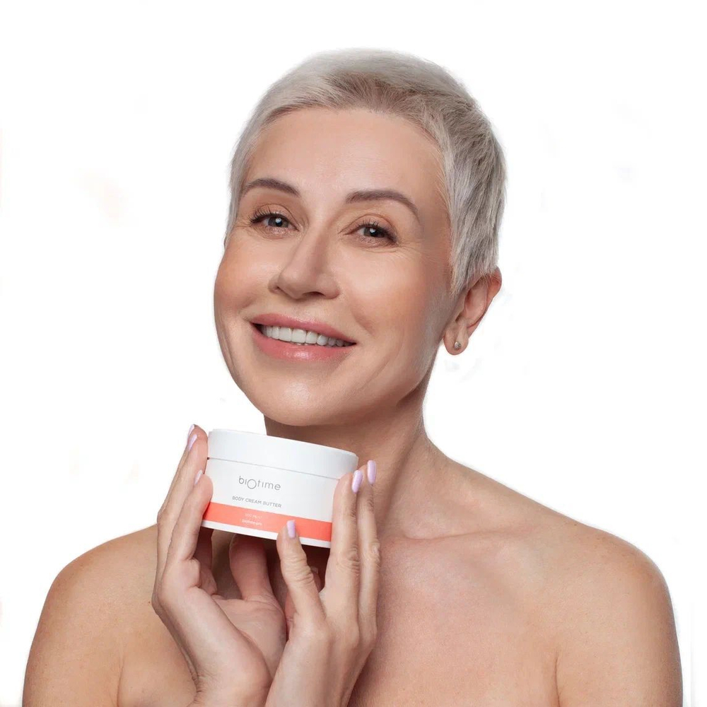 BIOTIME BODY CREAM BUTTER - Крем-баттер для тела марки (Биотайм), 200 мл