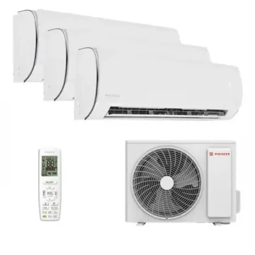 Мультисплит система на 3 комнаты Pioneer KFRI20LW x 3 / 3MSHD21B