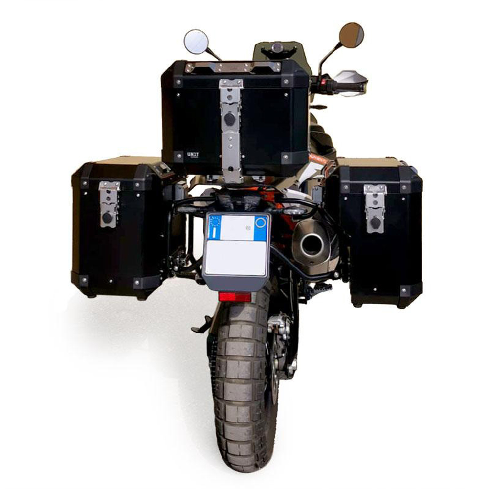 Unitgarage Кофры алюминиевые боковые (комплект 2 шт) + крепления KTM 790 Adv / 890 Adv