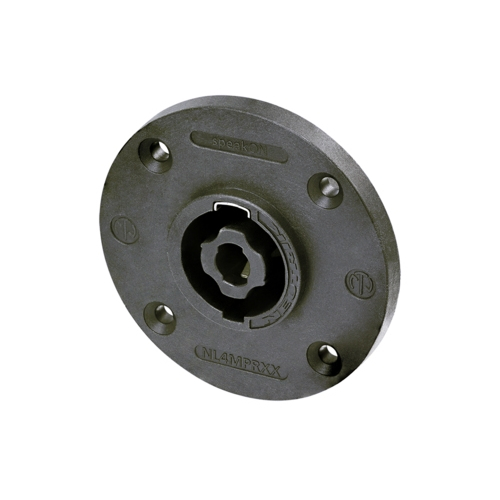 NEUTRIK NL4MPRXX - Коннектор Speakon female 4-контактный, круглый фланец
