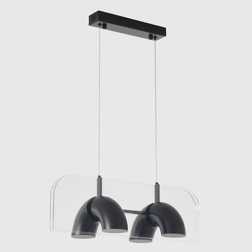 Подвесной светильник LED 24W 4000K ELEMENT SP24W LED BLACK чёрный Crystal Lux