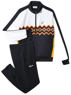 Мужской теннисный костюм Australian Double Ethnic Tracksiut - blue navy