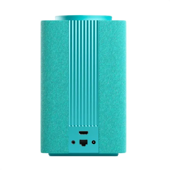 Умная колонка Яндекс Станция Макс c Алисой и Zigbee, бирюзовый