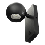 Бра настенный с выключателем GALOBA W 1xGU10 B