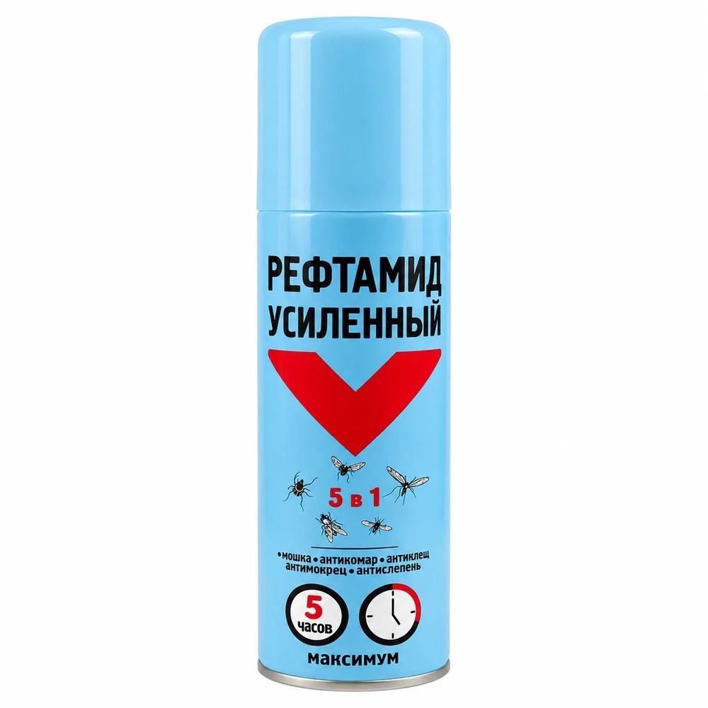 Средство от комаров РЕФТАМИД Экстра Максимум 150мл Усиленный аэрозоль ЛЦ Арт. 9032