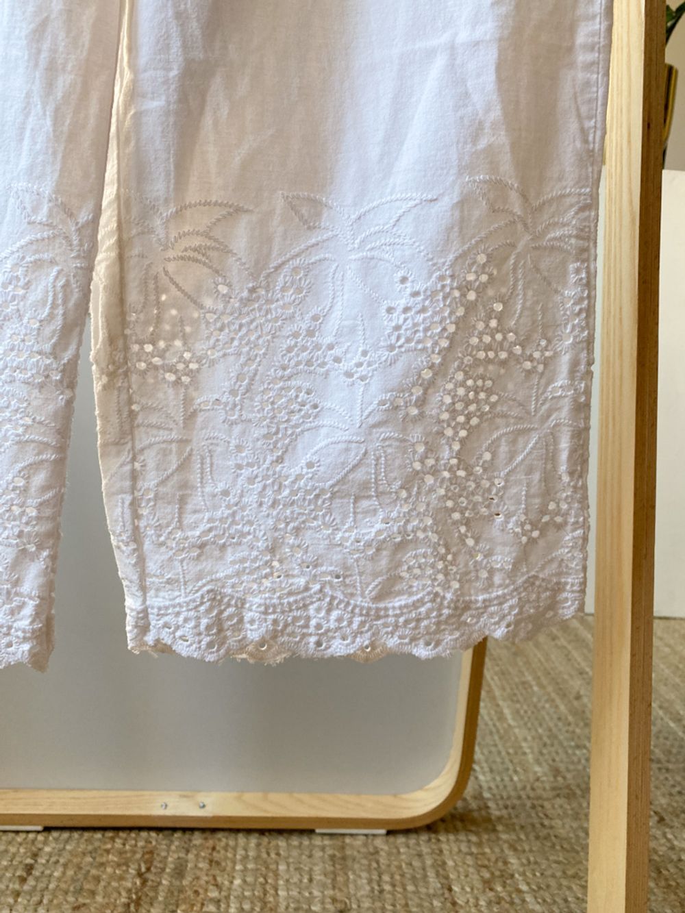 Хлопковые брюки  Zara, 134