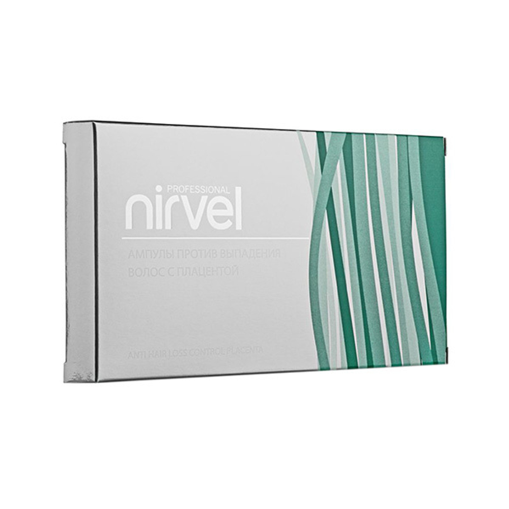 Ампулы против выпадения волос с плацентой Nirvel Hair Loss Control Placenta 6x9мл