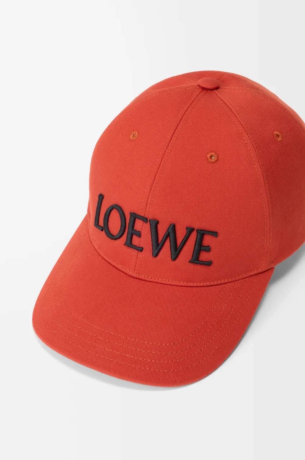 Loewe Кепка из хлопка, красный