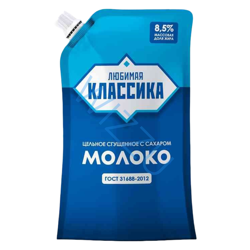 Сгущенное молоко Любимая классика дой пак 270г