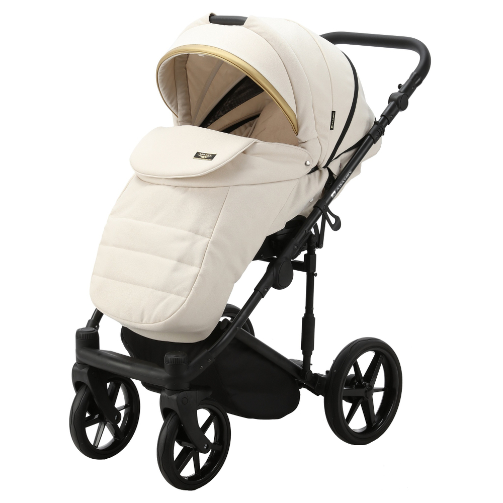 Adamex Rimini LUX RI-17 (2в1) Молочная ткань + Молочная экокожа