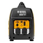 Генератор инверторный GT-2200iS, 2.2 кВт, 230 В, бак 4 л, закрытый корпус, ручной старт Denzel