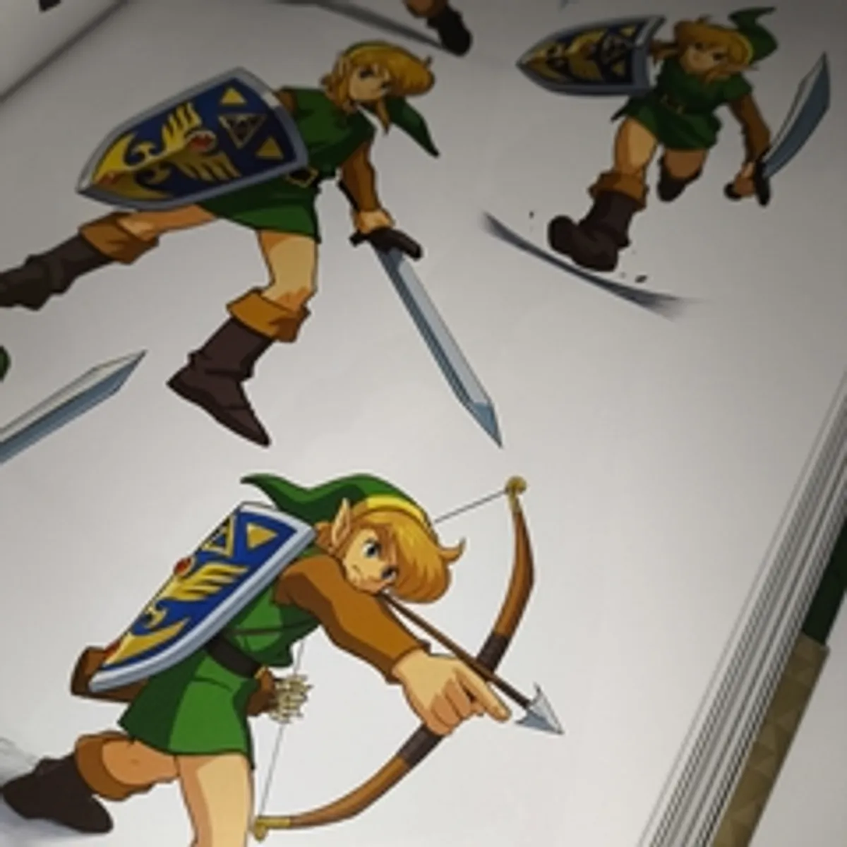 Артбук The Legend of Zelda: Hyrule Graphics. 30th Anniversary (на японском языке) (Б/У)