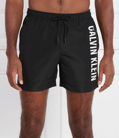 Шорты для плавания Calvin Klein Swimwear - черный(KM0KM01004)