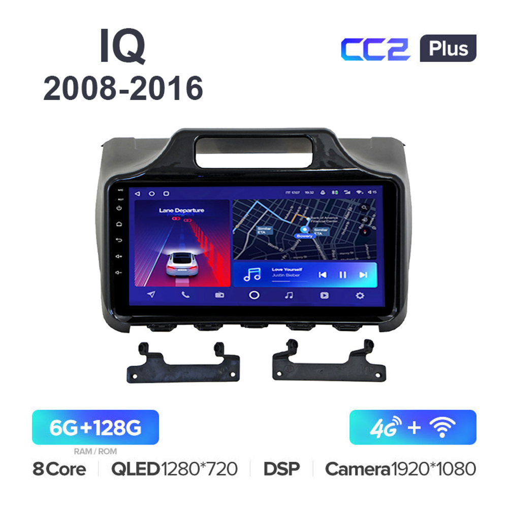 Teyes CC2 Plus 9"для Toyota IQ 2008-2016