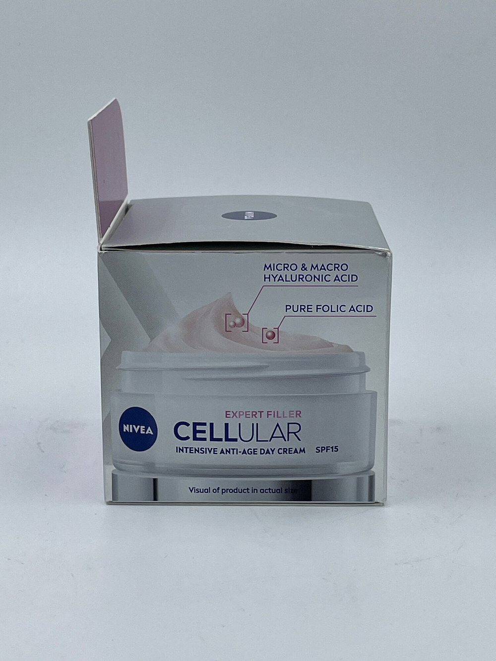 Крем для лица дневной NIVEA Cellular Expert  Filler с гиалуроновой и фолиевой кислотой  SPF 15, 50 мл (Германия)