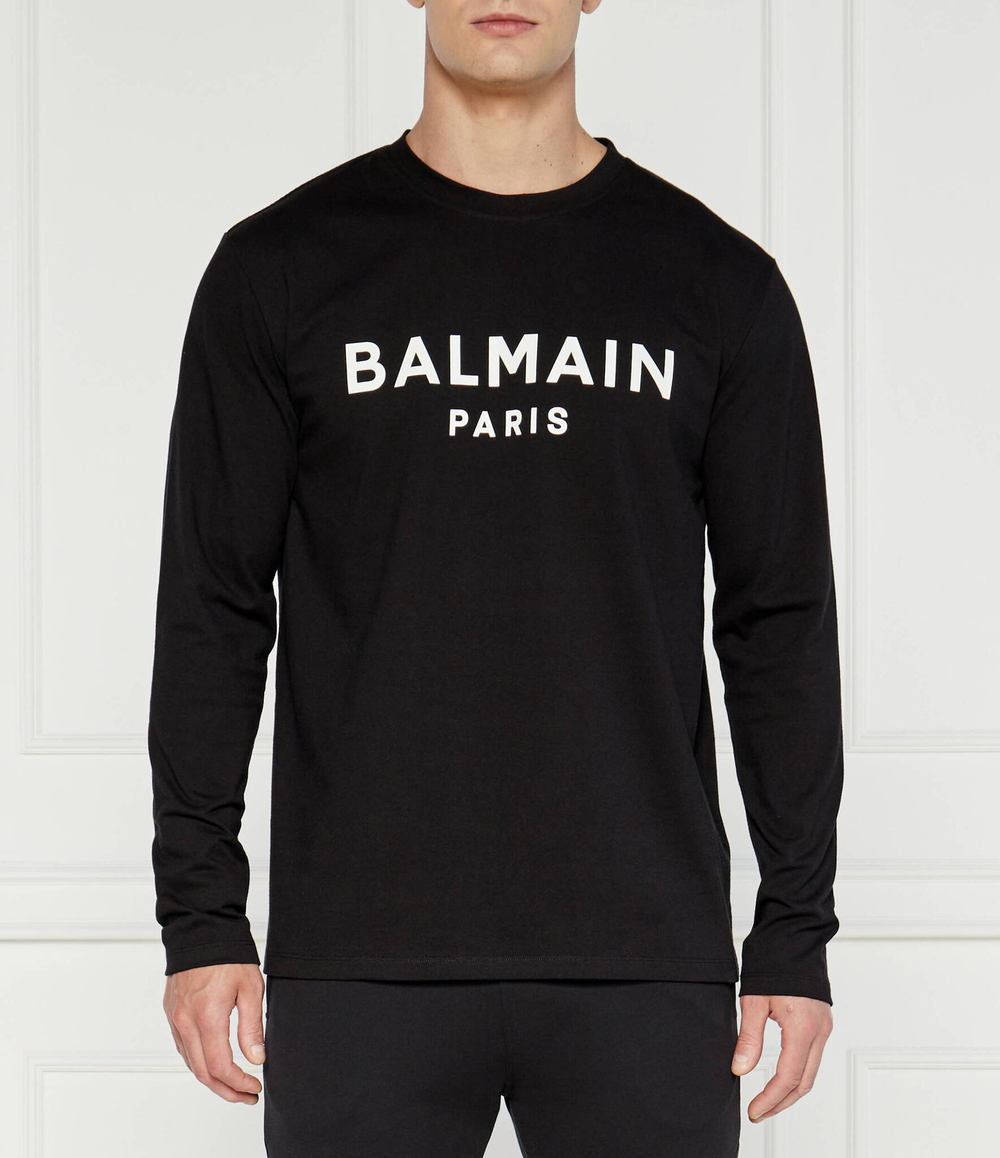 Худи Balmain - черный(DH1EK035 BC77)