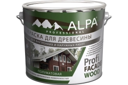 Краска ALPA Profi FACADE WOOD база А
