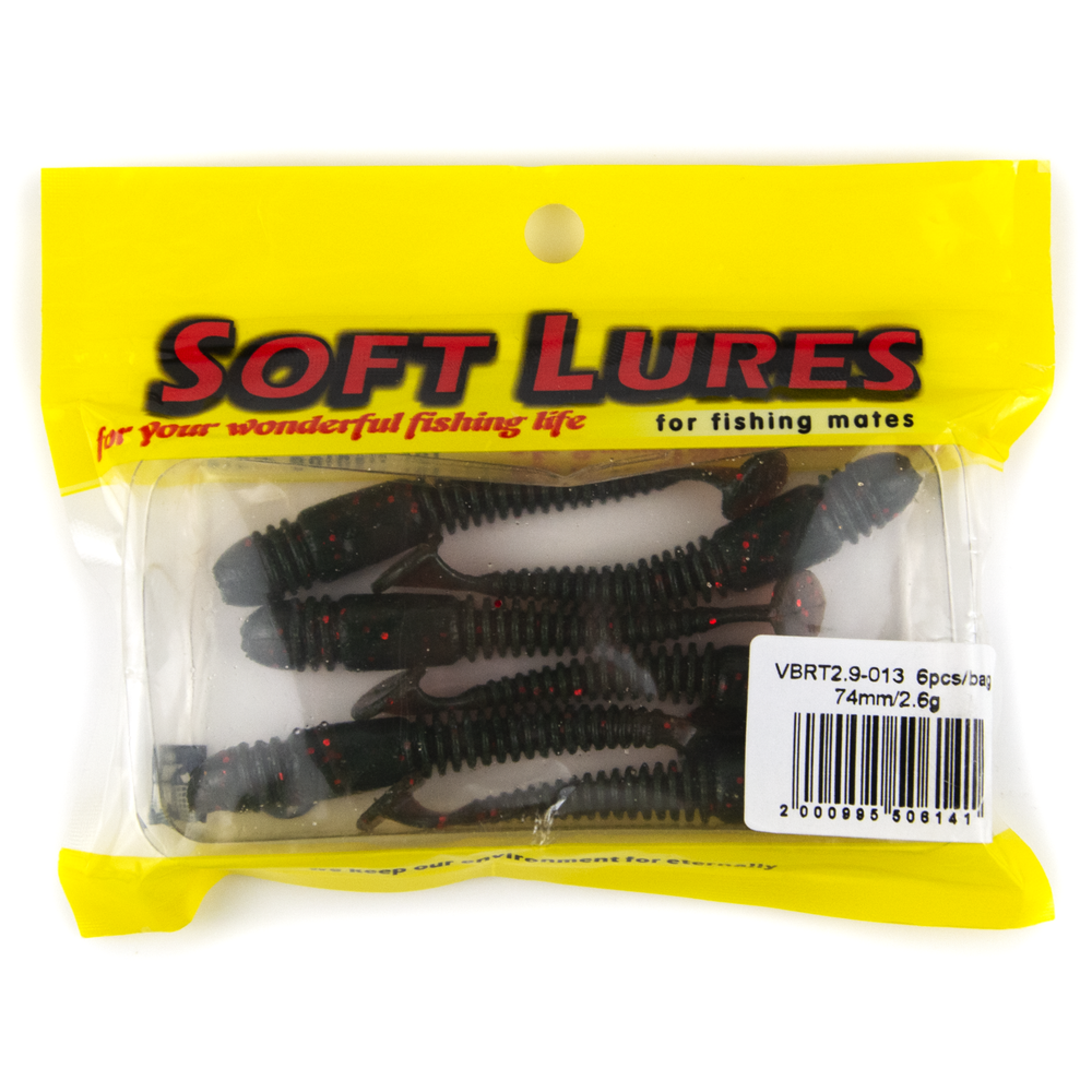 Виброхвост шумовой Soft Lures (74мм, 2.6гр)
