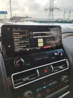 Магнитола для Infiniti QX56/QX80 2010-2019 (поддержка Bose, 360 и мониторов) - Kuberg ZH-N1301 Android 12, Быстрая, SIM-слот, CarPlay