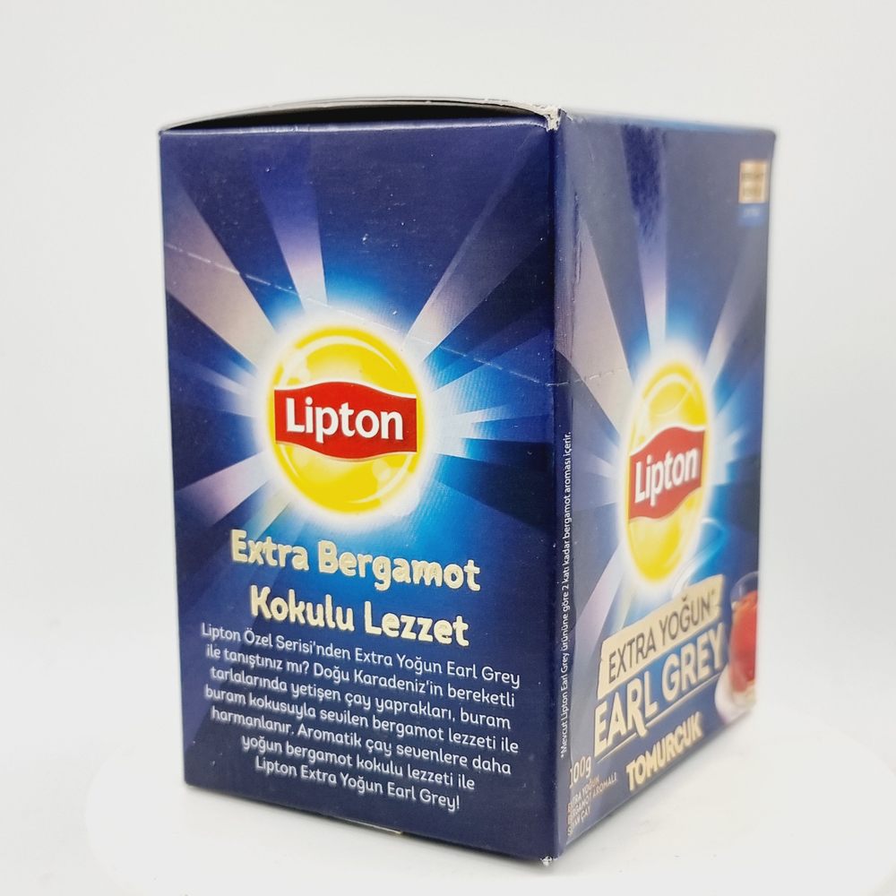 Lipton Extra Youn чай черный рассыпной Earl Grey (2x100) 200 г (Турция)