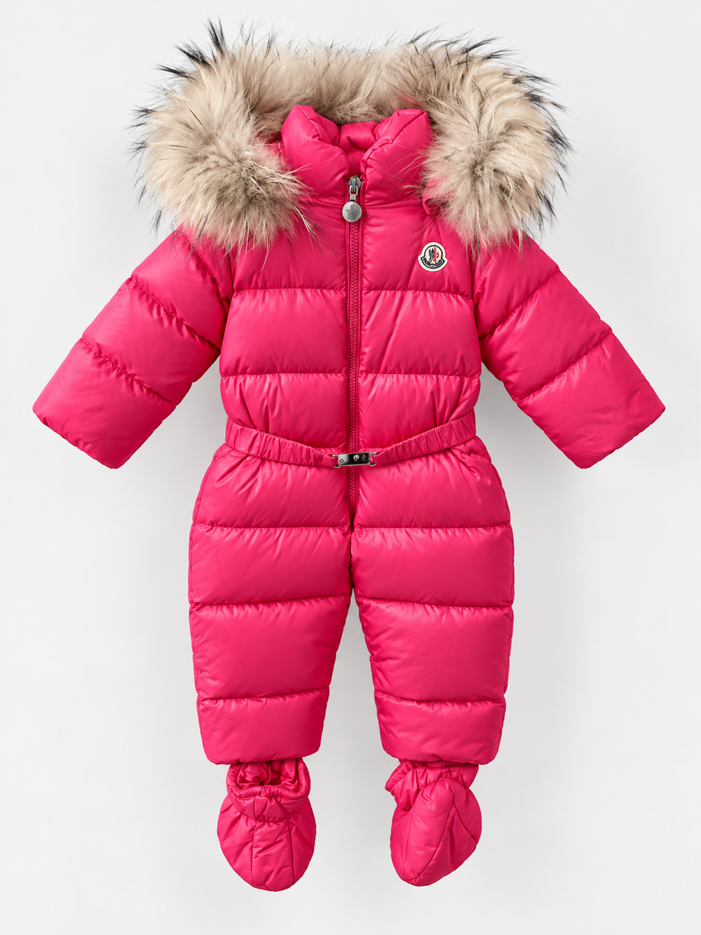 Пуховый комбинезон Moncler, 68 оригинал