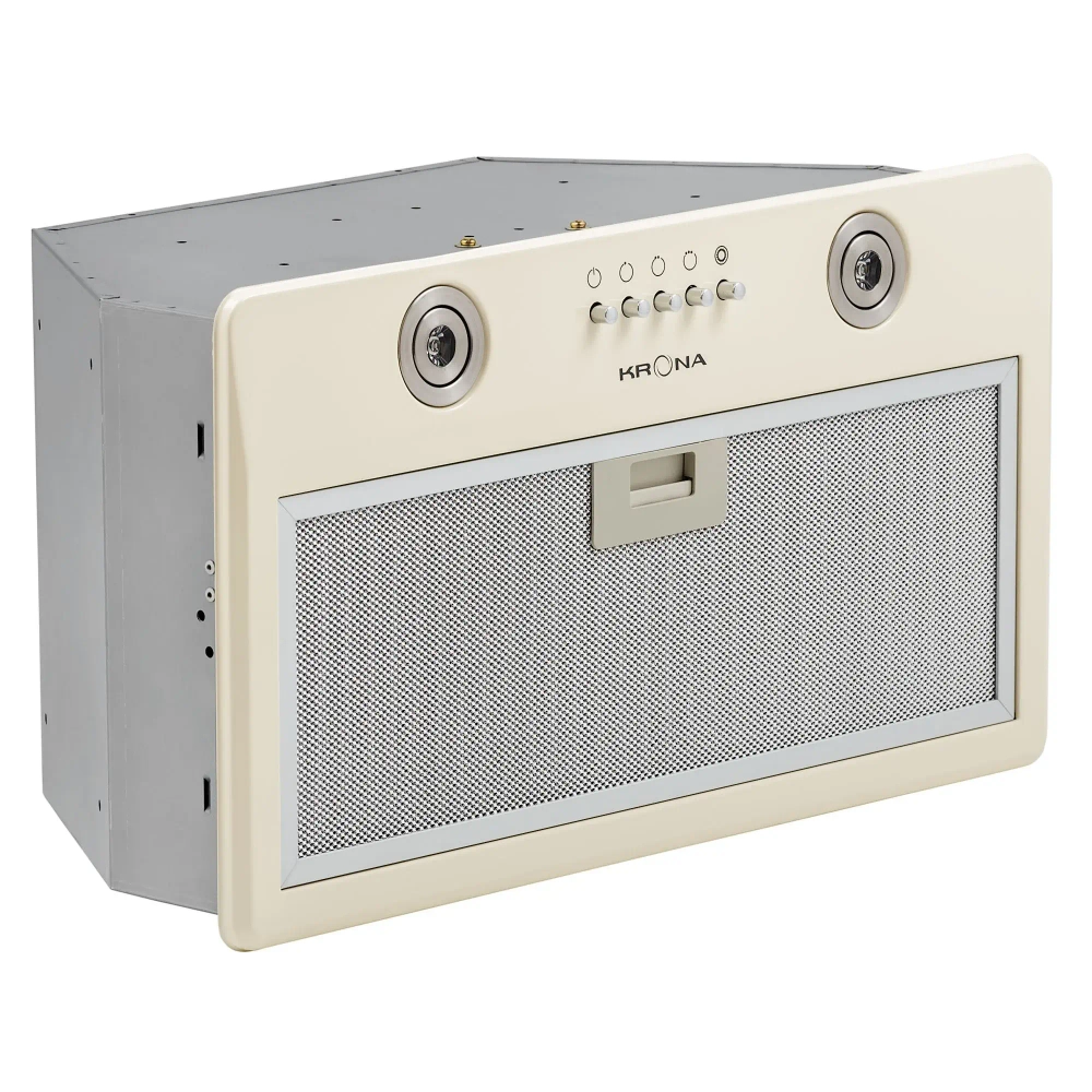 Встраиваемая вытяжка Krona RUNA 600 IVORY PB