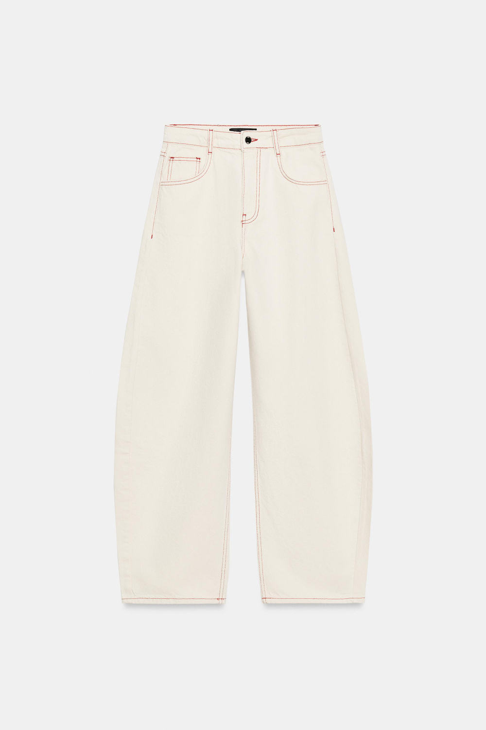 ДЖИНСЫ Z1975 BARREL СО СРЕДНЕЙ ПОСАДКОЙ — ZARA