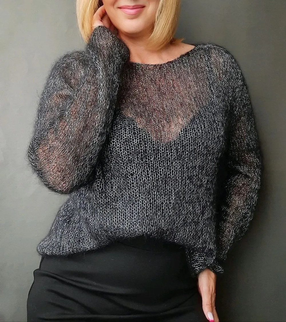 Пряжа Silk Mohair Lurex 25г, 210м, 78%суперкид мохер,14%шелк,4%нейлон,4%полиэстер (цена за 1 шт)