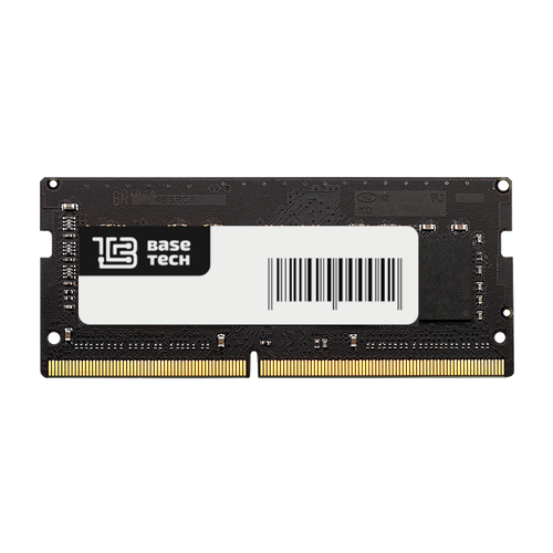 Память BaseTech DDR4 SODIMM 8Гб, 2666МГц, CL19, Retail, 1.2В (BTD4NB2666C19-8GN-RTL)