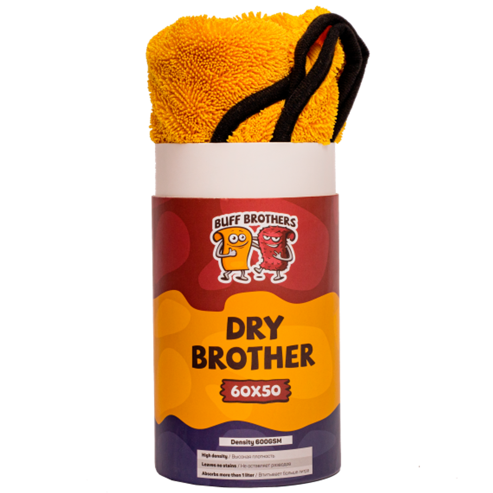 BUFF BROTHERS DRY BROTHER GOLD Микрофибра для сушки 90*60