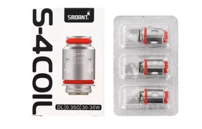 Испаритель Smoant Santi S-4 0.35ohm Coil KL-061-D-COIL(в упак. 3 шт.)