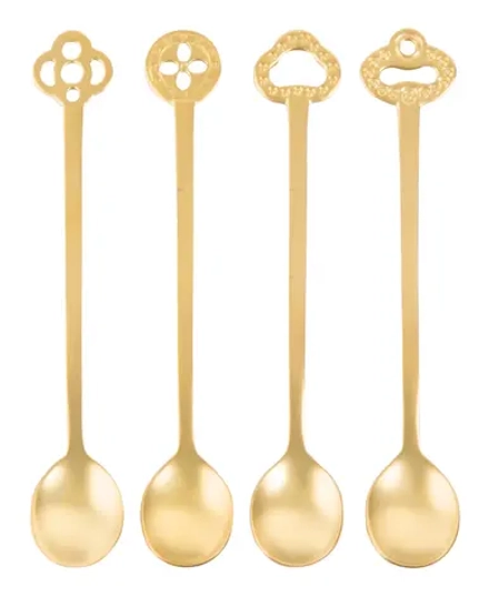 Sambonet Набор из 4 ложек Oriental Party Antique Gold 52649G01
