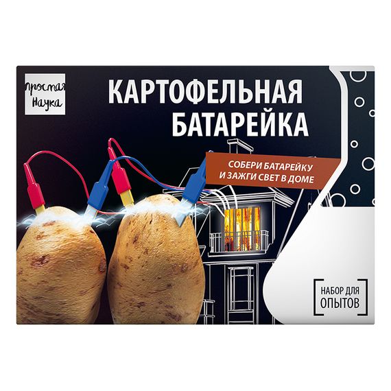 Набор для опытов BlackBox "Картофельная батарейка"